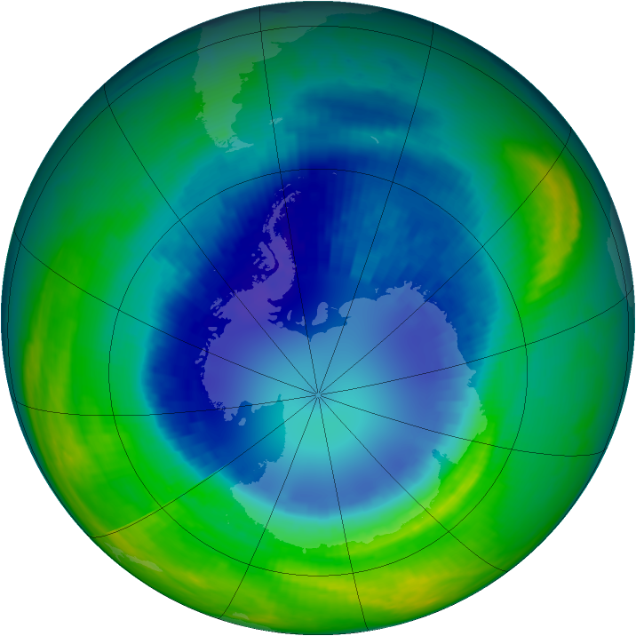 Ozone Map 2002-08-29